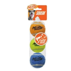 Nerf Dog 2.5inch Squeak Tennis Ball Dog Toy 3Pack