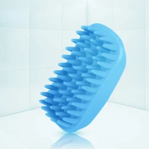 Pet Bath Brush Rubber Comb Hair Removal