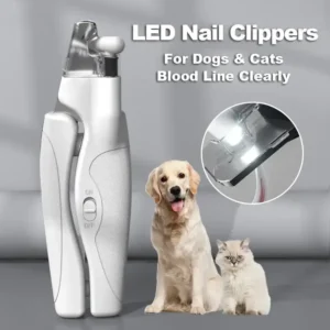 Pet Nail Clipper with LED Light