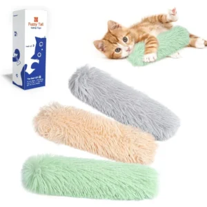 Cat Toys Pillows,Soft and Durable Crinkle Sound with Catnip Inside