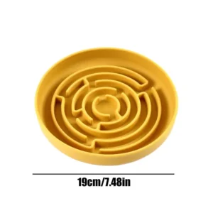 Slow Feeder Dog Bowls Silicone Maze
