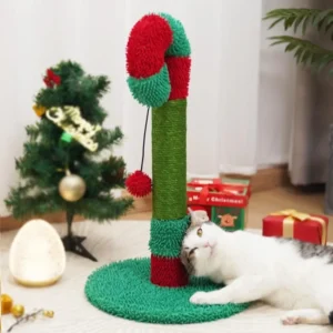 Christmas Series Cat Scratch Pillar,