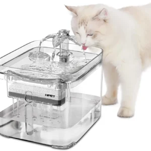 Cat Water Fountain, 3L Automatic Pet Drinking Fountain for Dog