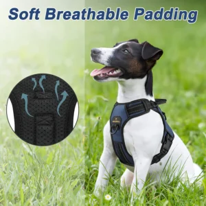MASBRILL Dog Harness No Pull Reflective Dog Vest Harness