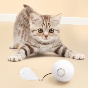 Automatic LED Intelligent Cat Ball USB Rechargeable