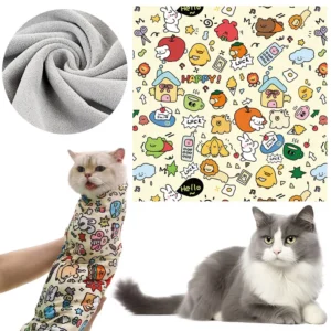 Cat Grooming Wrap  Anti-Escape Cat Swaddle Burrito Wrap