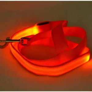 Flashing Leash Rope Harness Collar