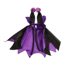 Halloween Pet Costume Set Funny Devil Outfit with Cape and Tie-up Collar for Dog Cat Accessories